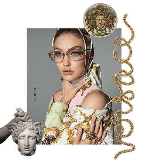 marca versace lentes|clear versace glasses on face.